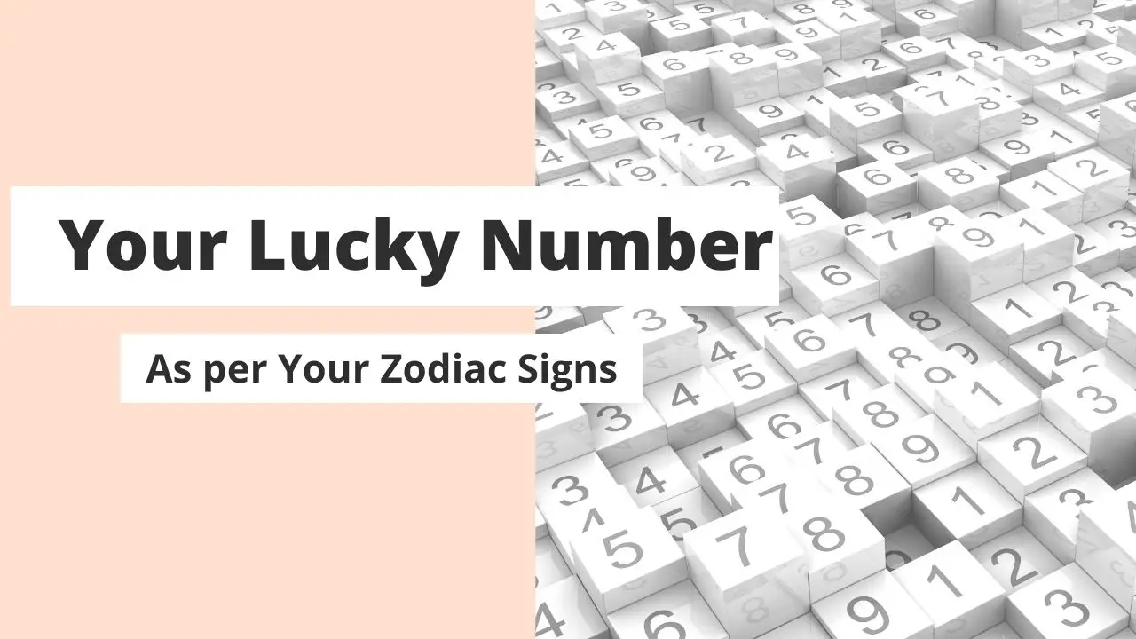 Know Your Lucky number according to Zodiac sign eAstroHelp