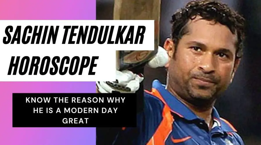 Sachin Tendulkar Horoscope Analysis | Janma Kundali, Zodiac Sign