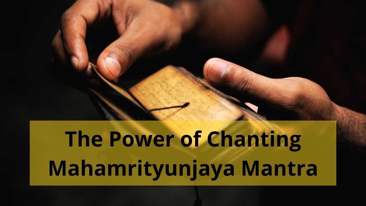 chanting maha mrityunjaya mantra