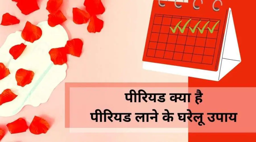 पीरियड क्या है और पीरियड लाने के घरेलू उपाय (Period kya hai aur Period lane ke gharelu Upay)