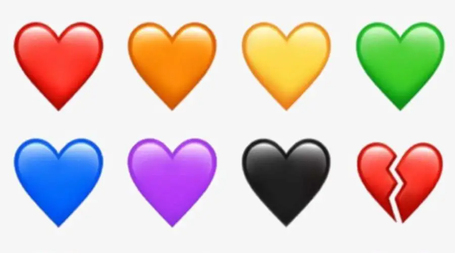 Heart Emojis: Here is what each color of heart emoji represents in terms of a relationship