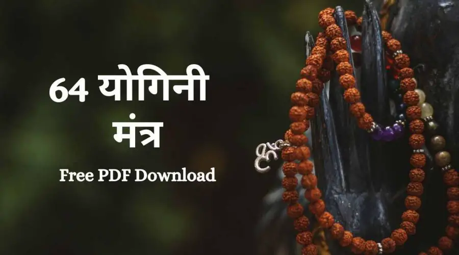 सभी मनोकामना पूर्ण करे ये 64 योगिनी मंत्र | 64 Yogini Mantra | Free PDF Download