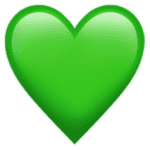 Green Heart Emoji