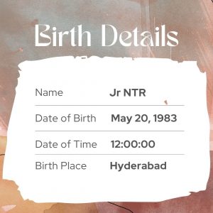 Jr NTR birth detail
