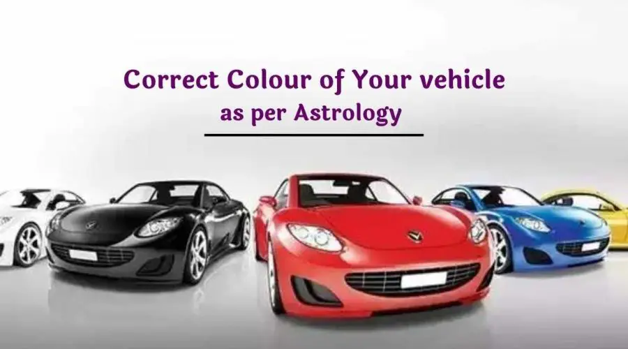 Choose the correct Colour of Your vehicle as per Astrology