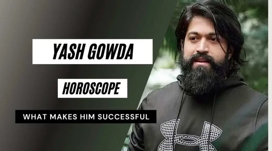 Yash Gowda Horoscope Analysis: Kundli, Birth Chart, Zodiac Sign And Career