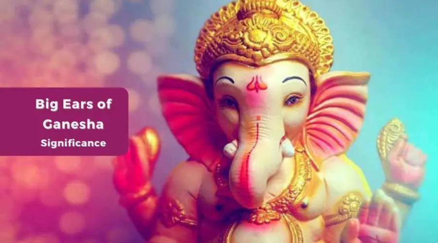 What do Big Ears of Ganesha Signify?