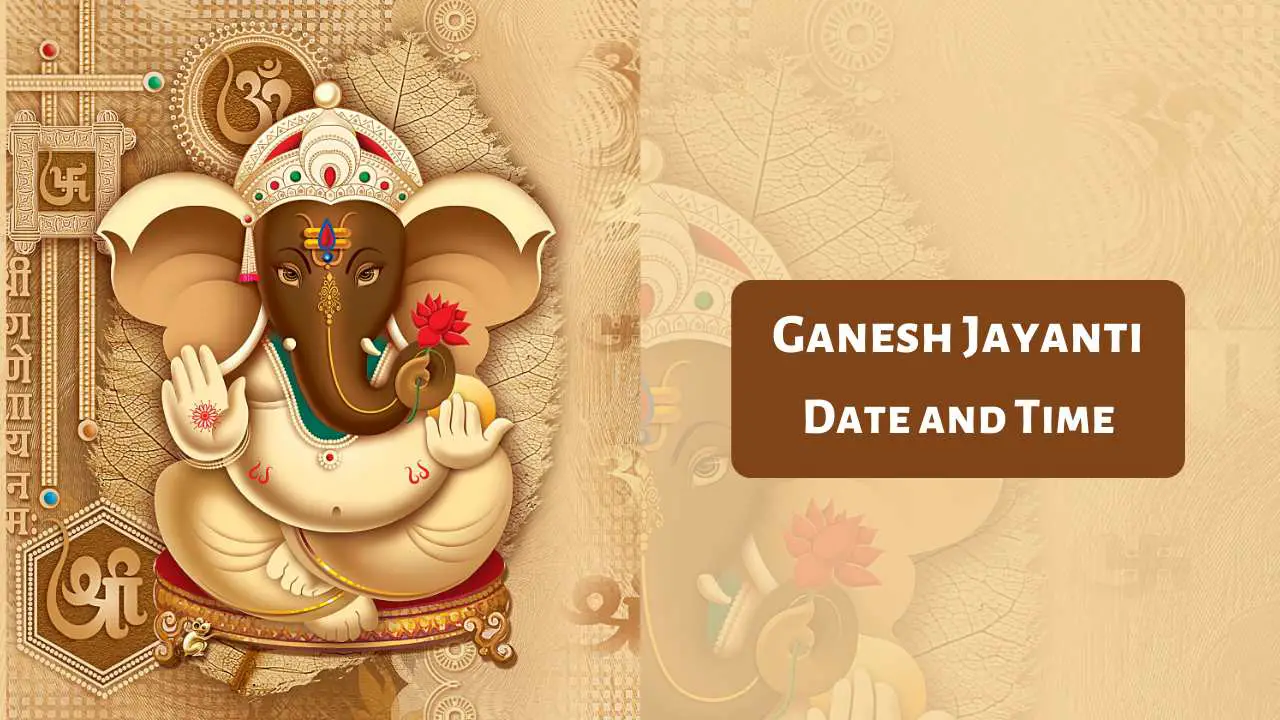 2023 Ganesh Chaturthi Date Printable Template Calendar