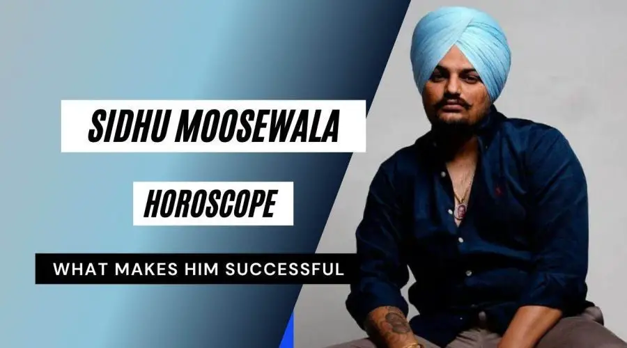 Sidhu Moosewala Horoscope Analysis: Kundli, Birth Chart, Zodiac Sign, Career and Death