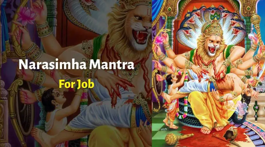 Chant this Narasimha Mantra For Job