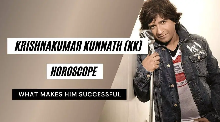 Krishnakumar Kunnath (KK) Horoscope Analysis: Kundli, Birth Chart, Zodiac Sign, Career and Death