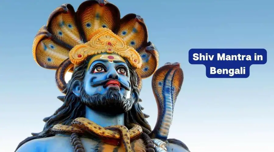 Shiv Mantra in Bengali | মহা শিবরাত্রি মন্ত্র | Free PDF Download
