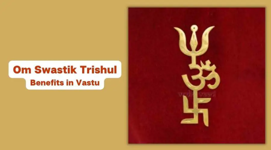 Om Swastik Trishul/Om Shiva Trishul Benefits According to Vastu Shastra