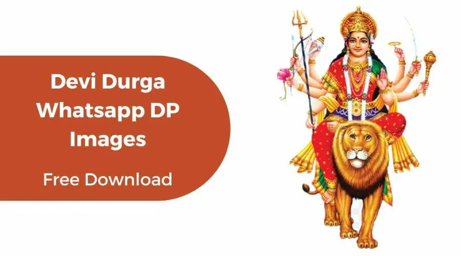 Free Download Beautiful Maa Durga WhatsApp DP Images | 1080p Navratri DP Images | Goddess Durga DP Images | Devi Durga DP Images