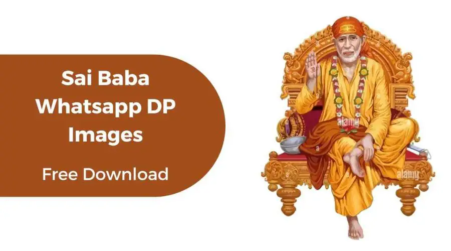 Free Download Beautiful Sai Baba WhatsApp DP Images | 1080p Shri Sai Baba DP Images | Shirdi Sai Baba DP Images | Sai Ji DP Images