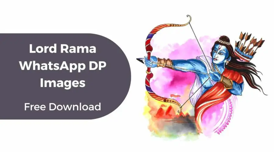 Free Download Beautiful Lord Rama WhatsApp DP Images | 1080p Shri Ram DP Images | Ram Navami DP Images | Shri Ram Ji DP Images