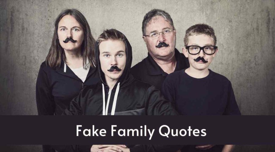 30 Fake Family Quotes to Cope with HARD Times