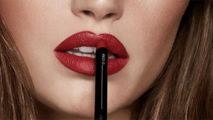 Ruby-Red Velvet Lipstick