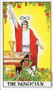 Magician Tarot Card upright
