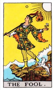 The Fool Tarot Card (Upright)