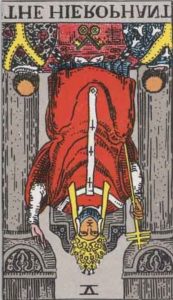 The Hierophant  Tarot Card (Reversed)