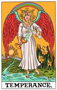 The Temperance Tarot Card (Upright)