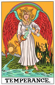 The Temperance Tarot Card (Upright)