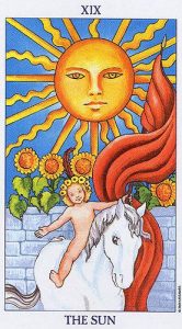 The Sun Tarot Card (Upright)