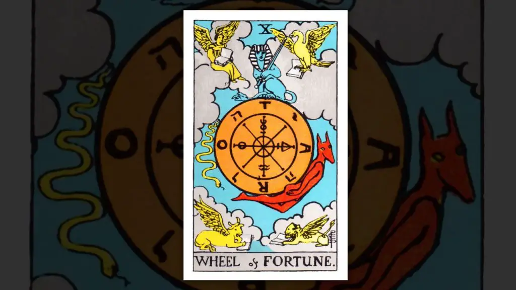 The Wheel of Fortune Tarot Card Description