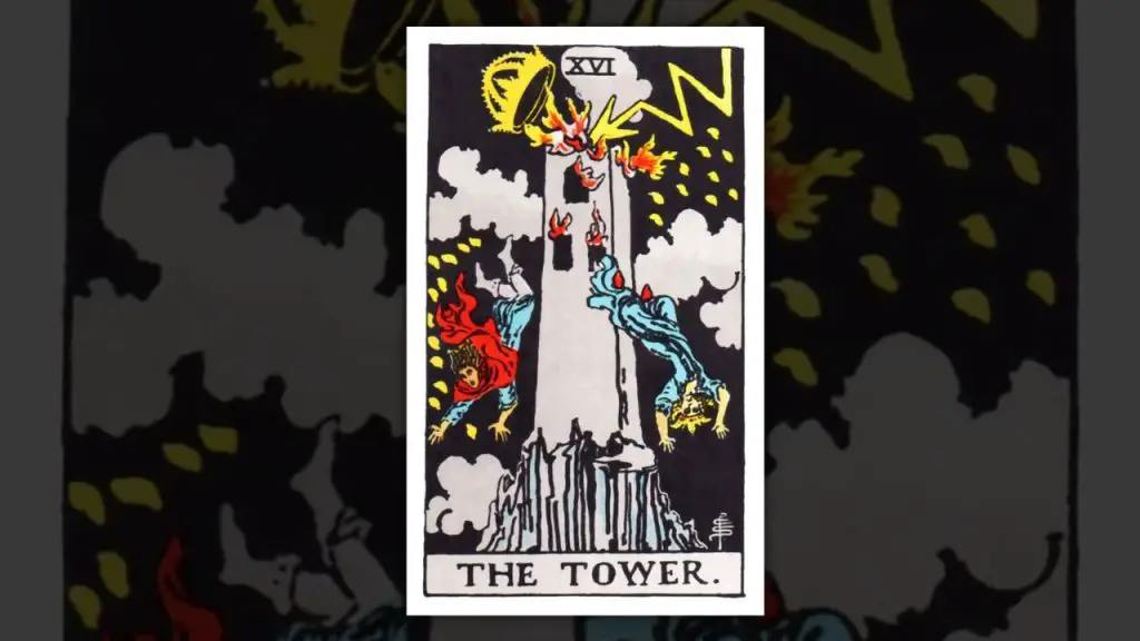 The Tower Tarot Card Description