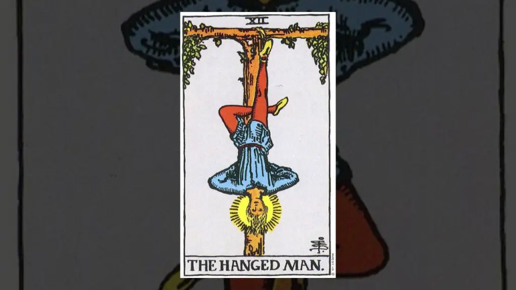 The Hanged Man Tarot Card Description