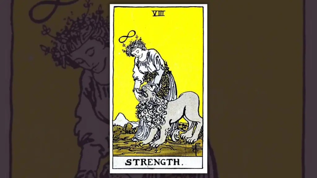 The Strength Tarot Card Description