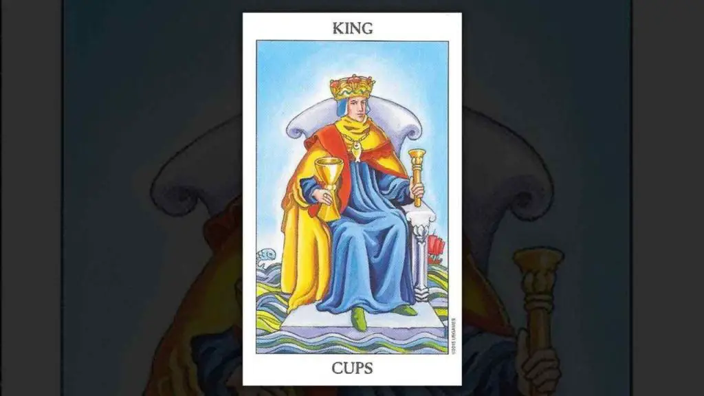 The King of Cups Tarot Card Description