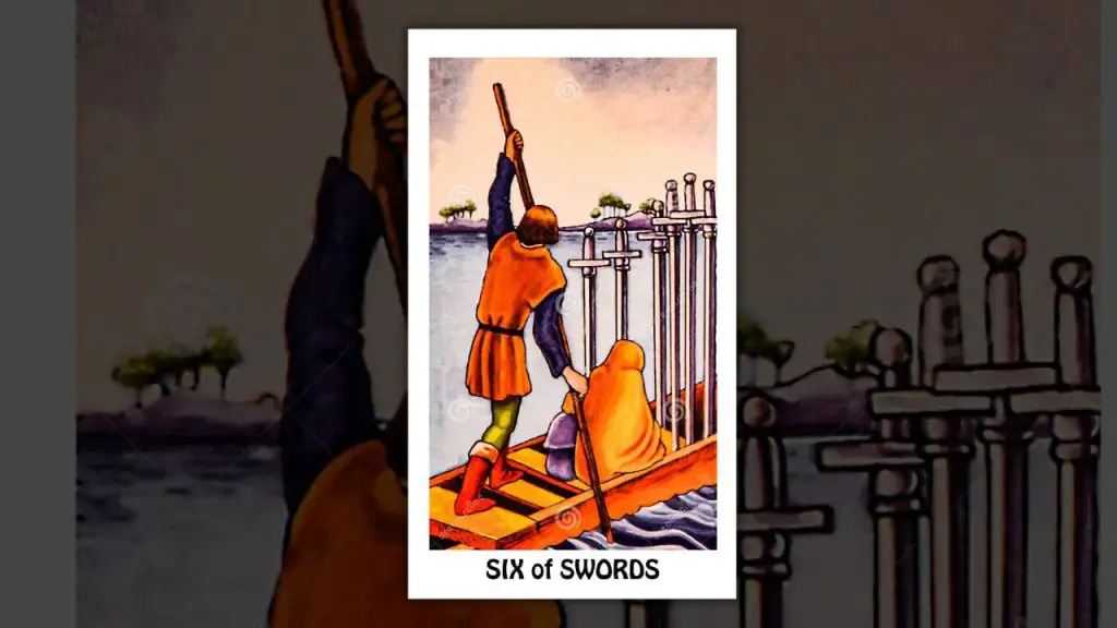 The Six of Swords Tarot Card Description