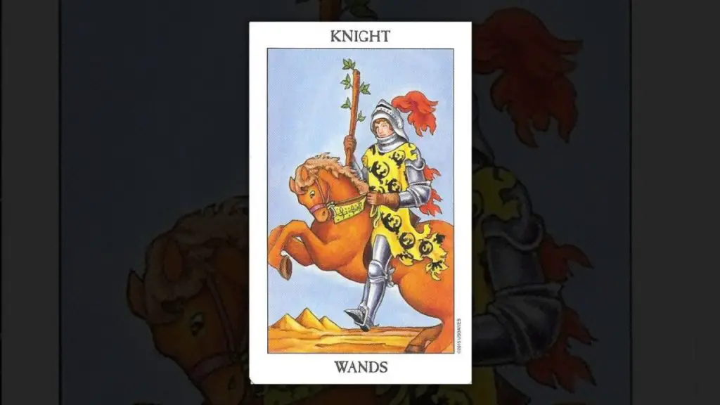 The Knight of Swords Tarot Card Description