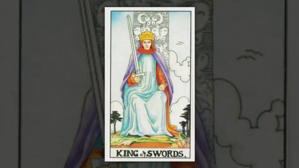 The King of Swords Tarot Card Description