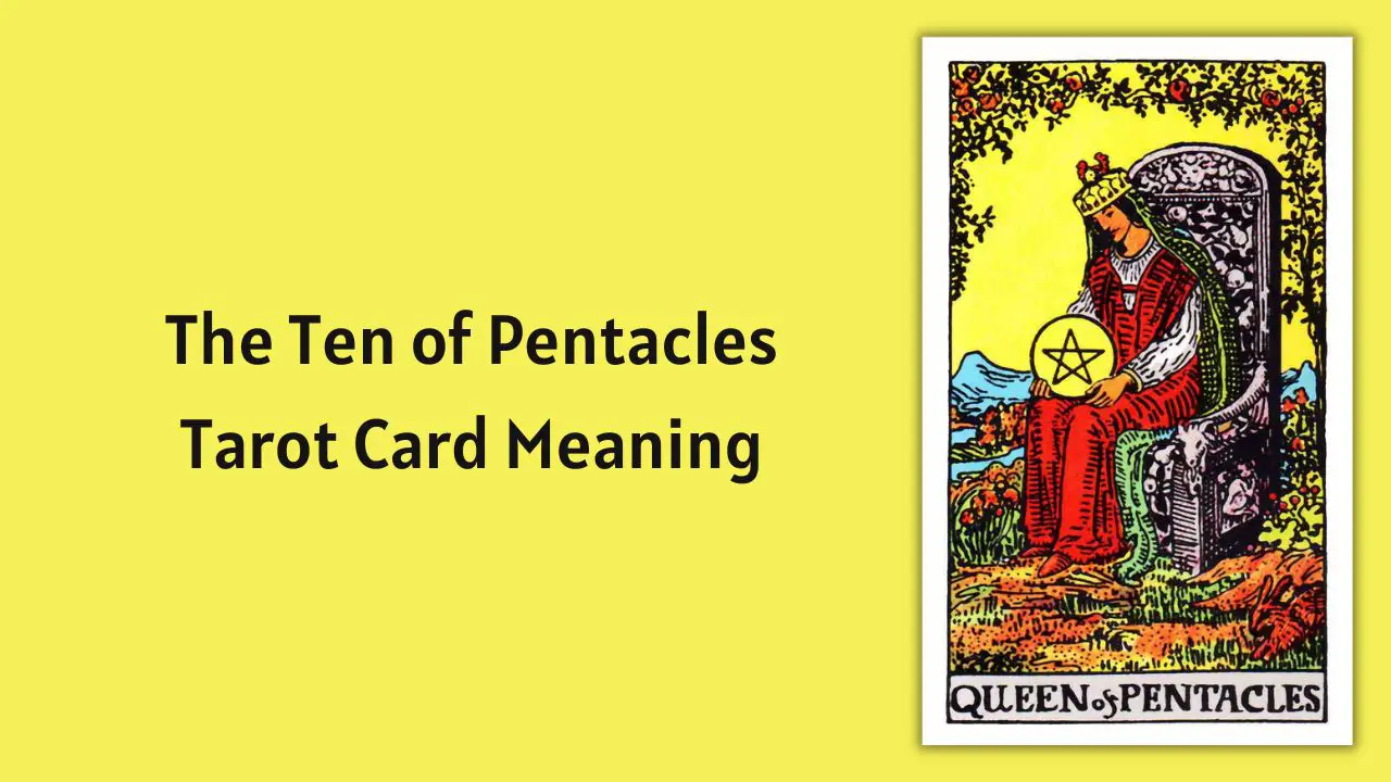 Queen of Pentacles Tarot Card Meanings