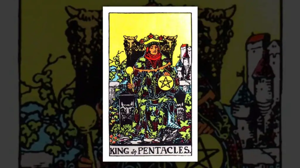 The King of Pentacles Tarot Card Description