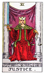 The Justice Tarot Card (Upright)