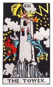 The Tower Tarot Card (Upright)