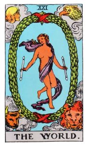 The World Tarot Card (Upright)