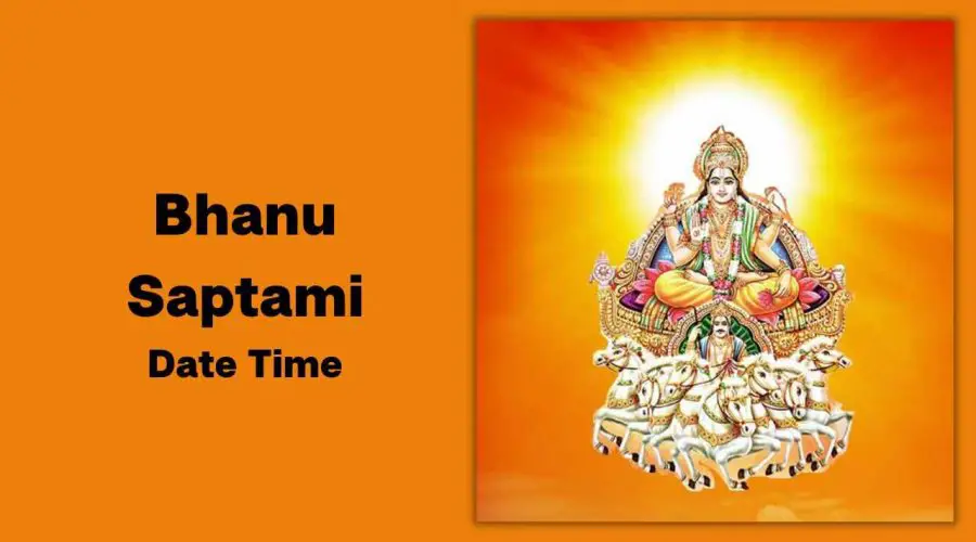 Bhanu Saptami 2023 Date, Time, Rituals, and Significance