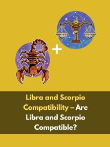 Libra and Scorpio Compatibility