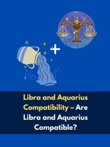 Libra and Aquarius Compatibility