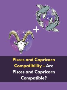 Pisces and Capricorn Compatibility