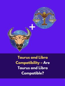 Taurus and Libra Compatibility