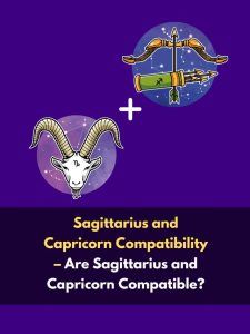 Sagittarius and Capricorn Compatibility