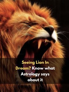 Seeing Lion In Dream