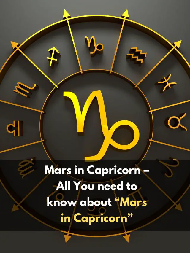 Mars in Capricorn All You need to know about “Mars in Capricorn