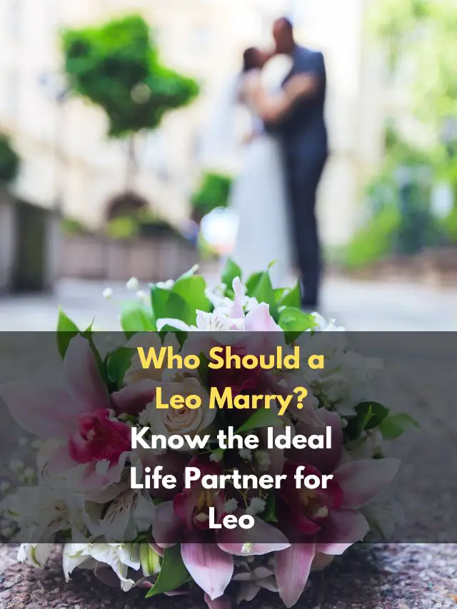 Who Should a Leo Marry? Know the Ideal Life Partner for Leo eAstroHelp